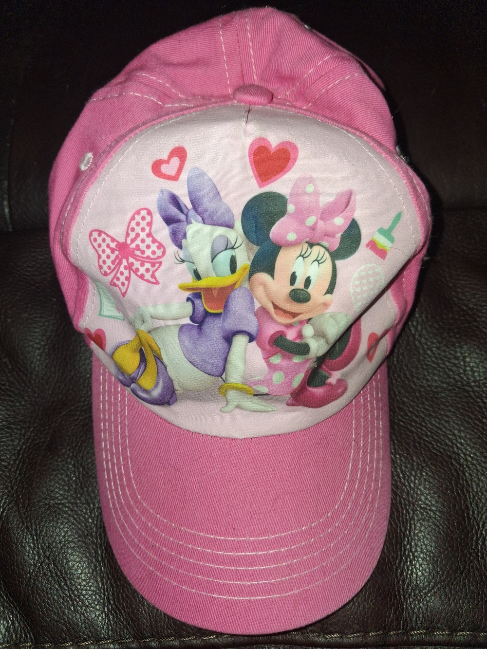 Disney Pink Minnie & Daisy Kids Baseball Cap
